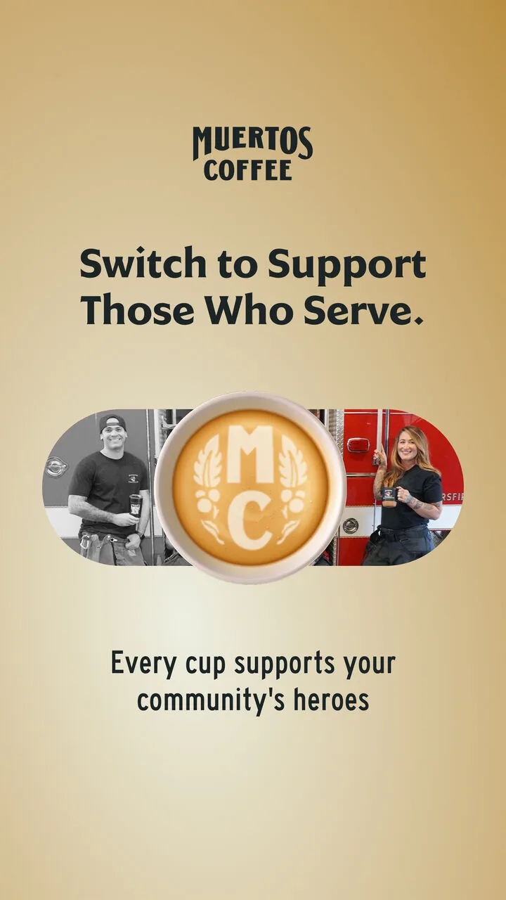 Muertos Coffee ad, Variant B · story