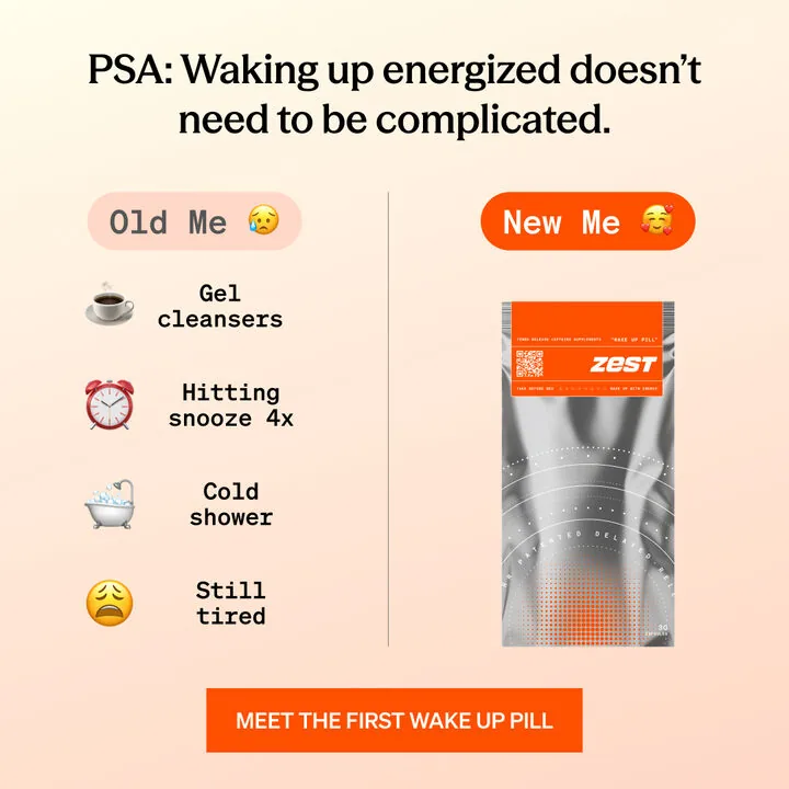 Zest ad, Old me vs new me · square